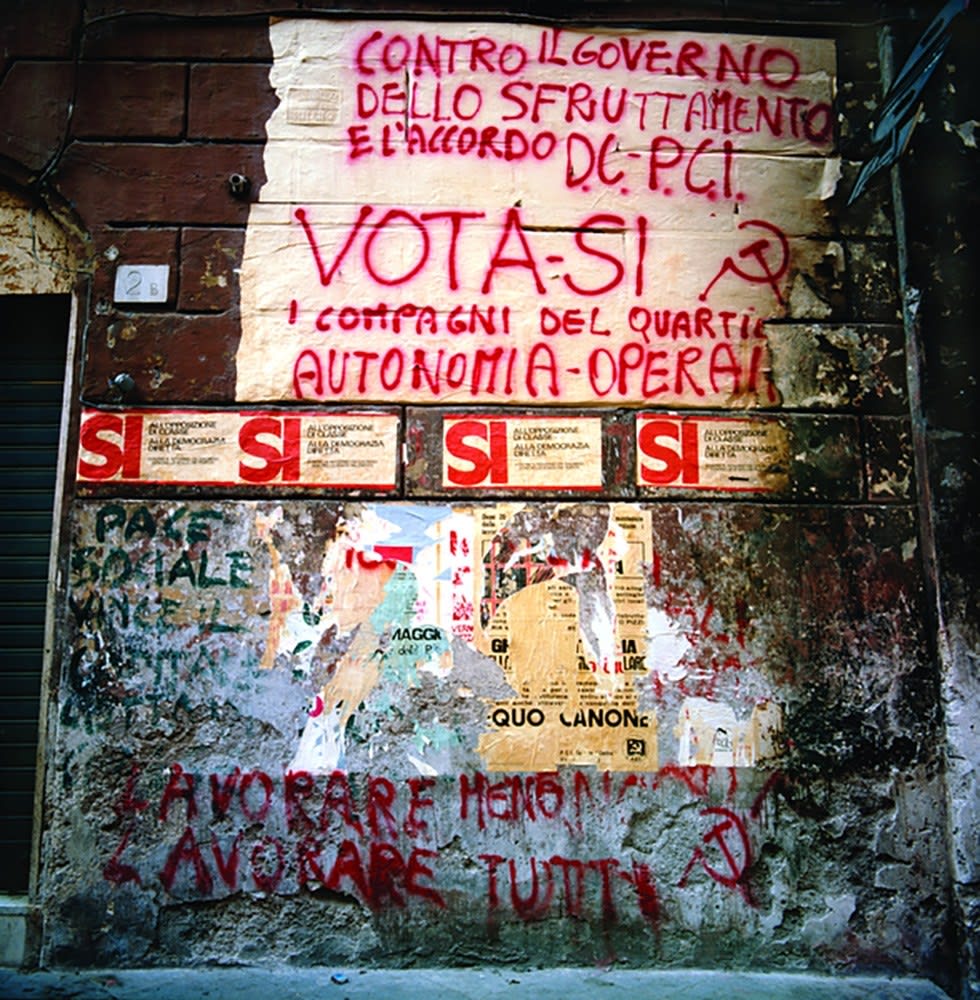 Stephan Brigidi, Muro Romano Politico #43, 1978