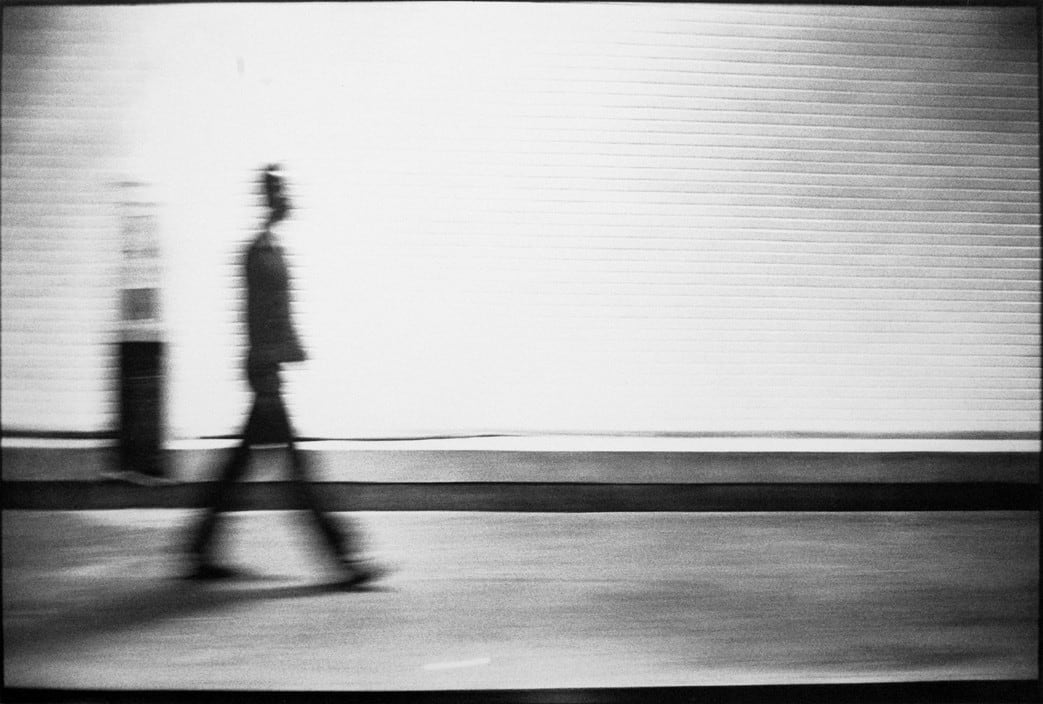 Paul Ickovic, Paris, France (Silouette of Man Walking)