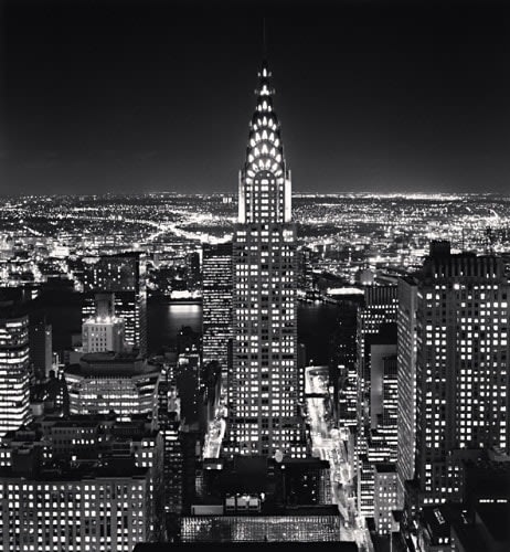 Michael Kenna, Chrysler Building, Study 2, New York, New York, 2006