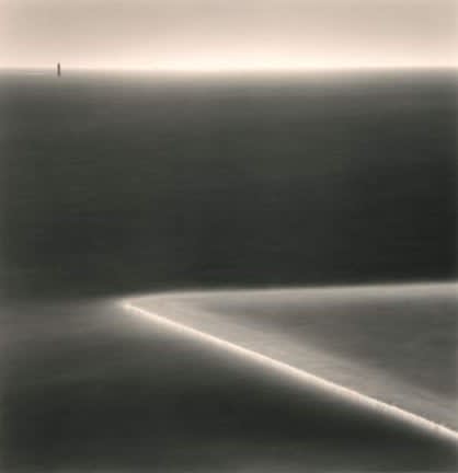 Michael Kenna, Pool Outline, St. Malo, Brittany, France, 2003