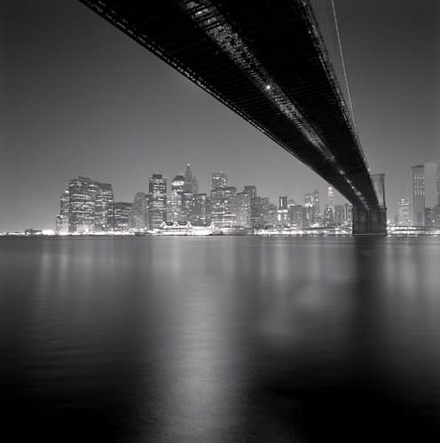 Michael Kenna, Brooklyn Bridge, Study 3, New York, New York, 2006