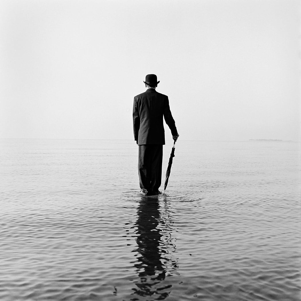 Rodney Smith, David Standing on Water no. 1, Sherwood Island, Connecticut