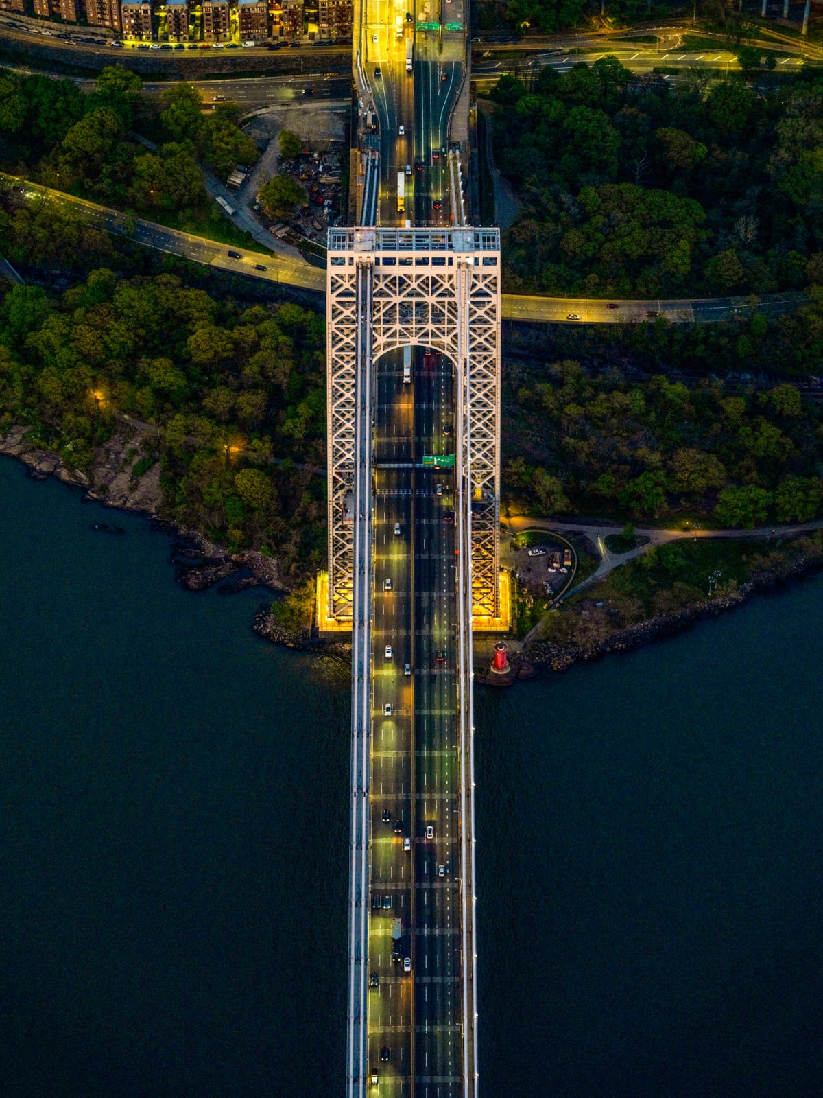 Jeffrey Milstein, NYC George Washington Bridge 4, 2021