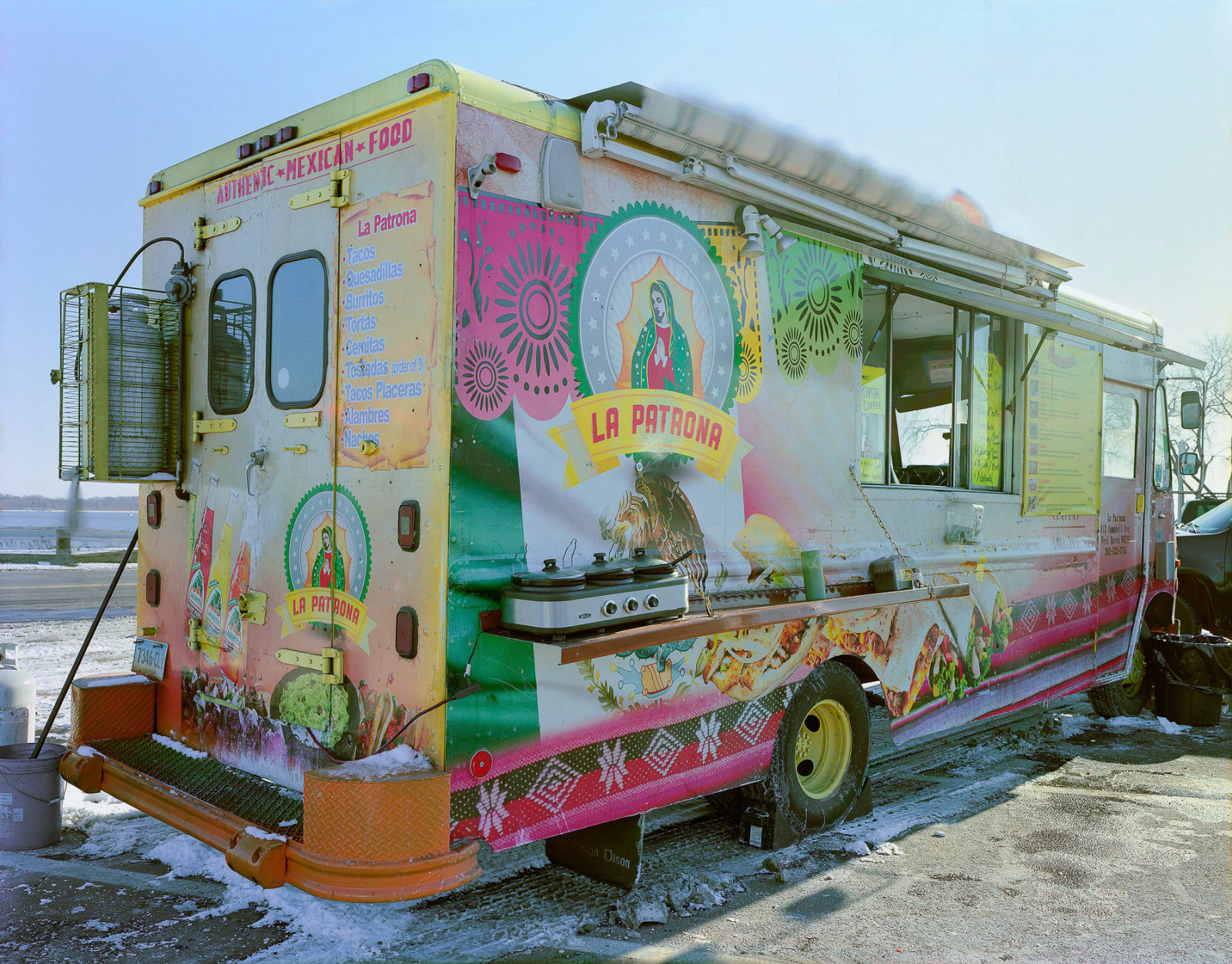 Jim Dow, Taco Truck La Patrona, Long Wharf, New Haven, CT, 2015