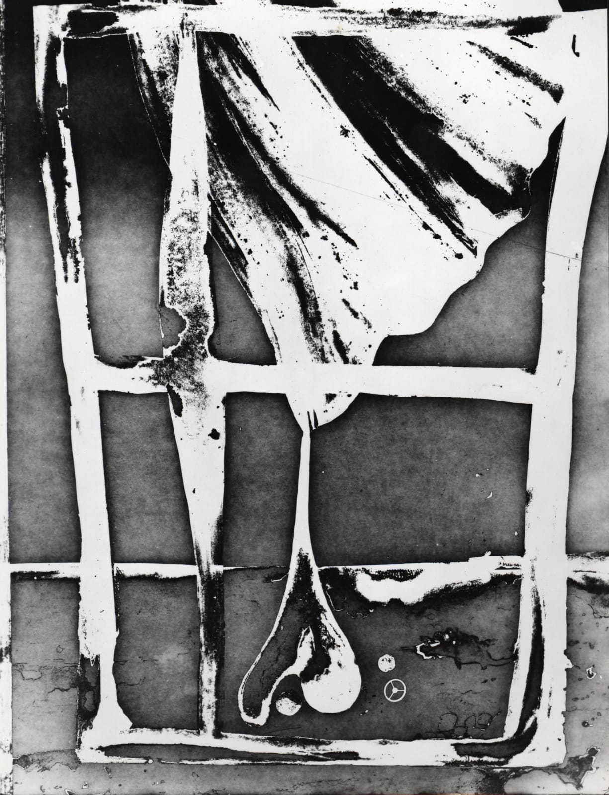 György Kepes, Window copy print, 1938