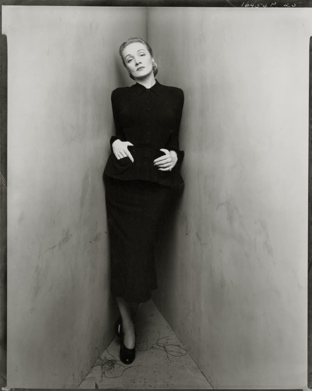 Irving Penn, Marlene Dietrich, Corner Portrait, New York, December 23, 1948