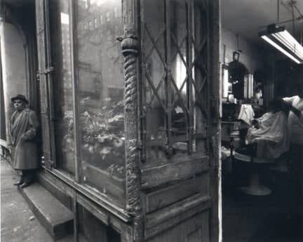 Bruce Davidson, Barber Shop on East 100th Street, 1966-68