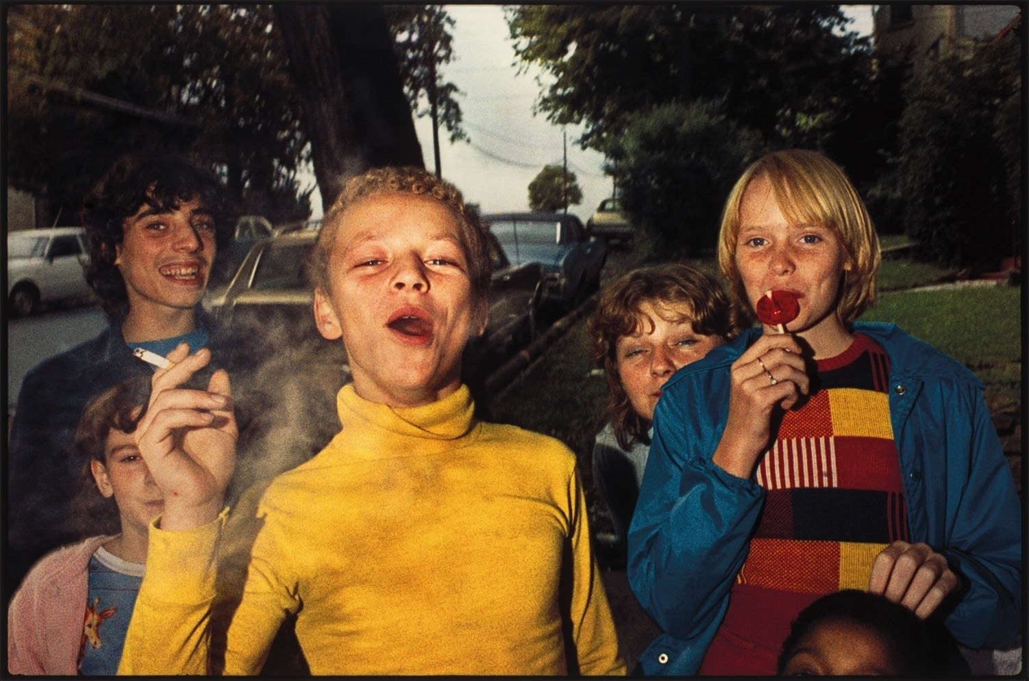Mark Cohen, Boy in Yellow Shirt Smoking, Scranton, Pennsylvania, 1977/later
