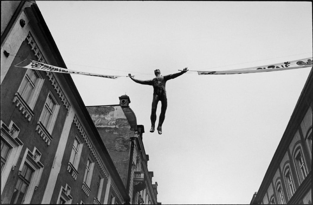 Paul Ickovic, Pilzen, Czechoslovakia (Suspended Figure), 1990