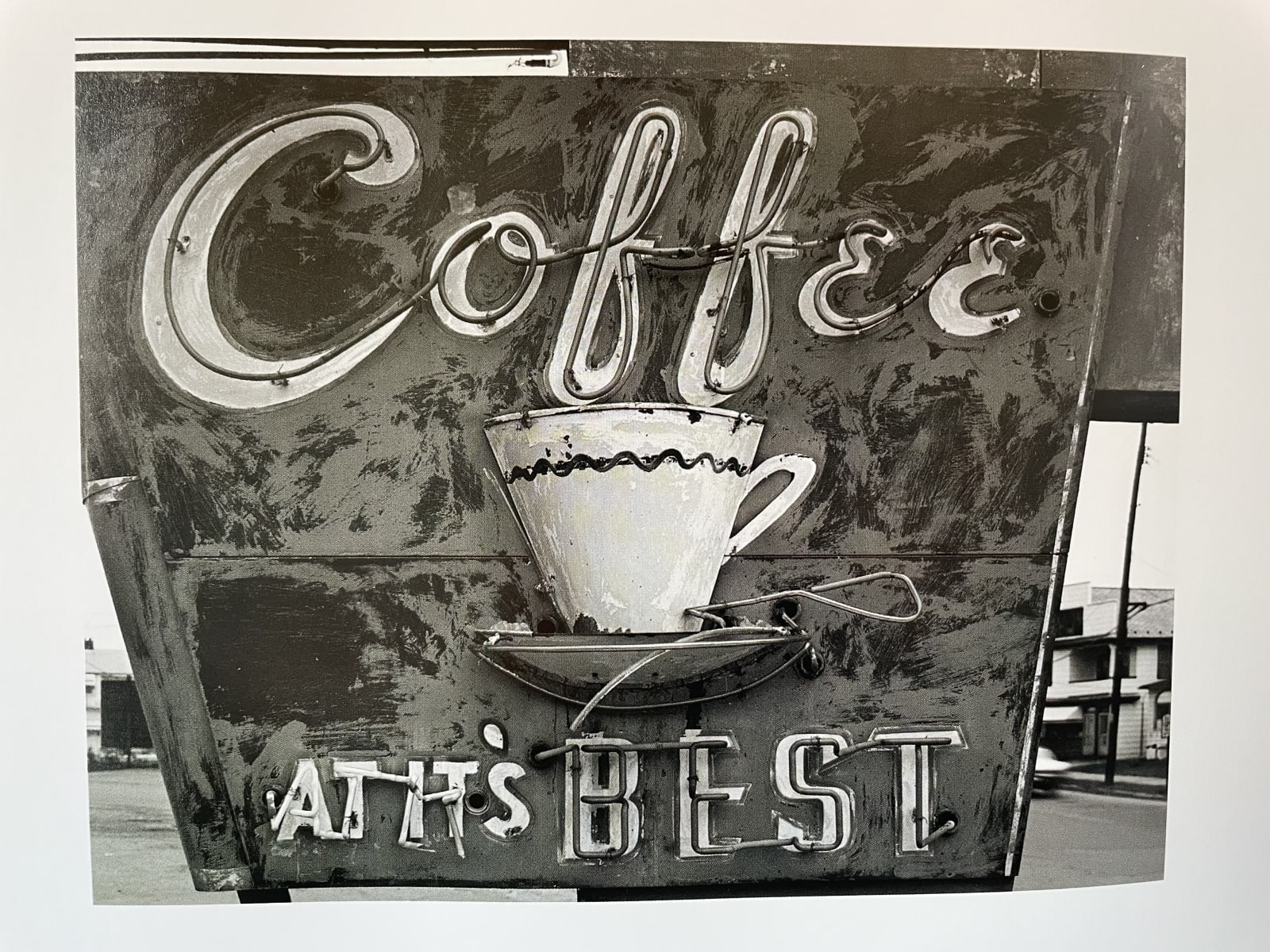 Jim Dow, Coffee at Its Best, US11, Pittston, PA, 1973