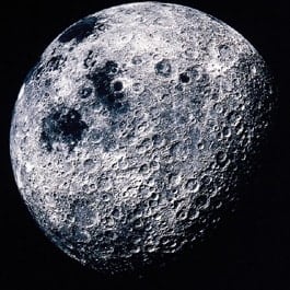 Michael Light, Full Moon-Sea of Crises, Border Sea, Smyth's Sea (#109), 1972/2001