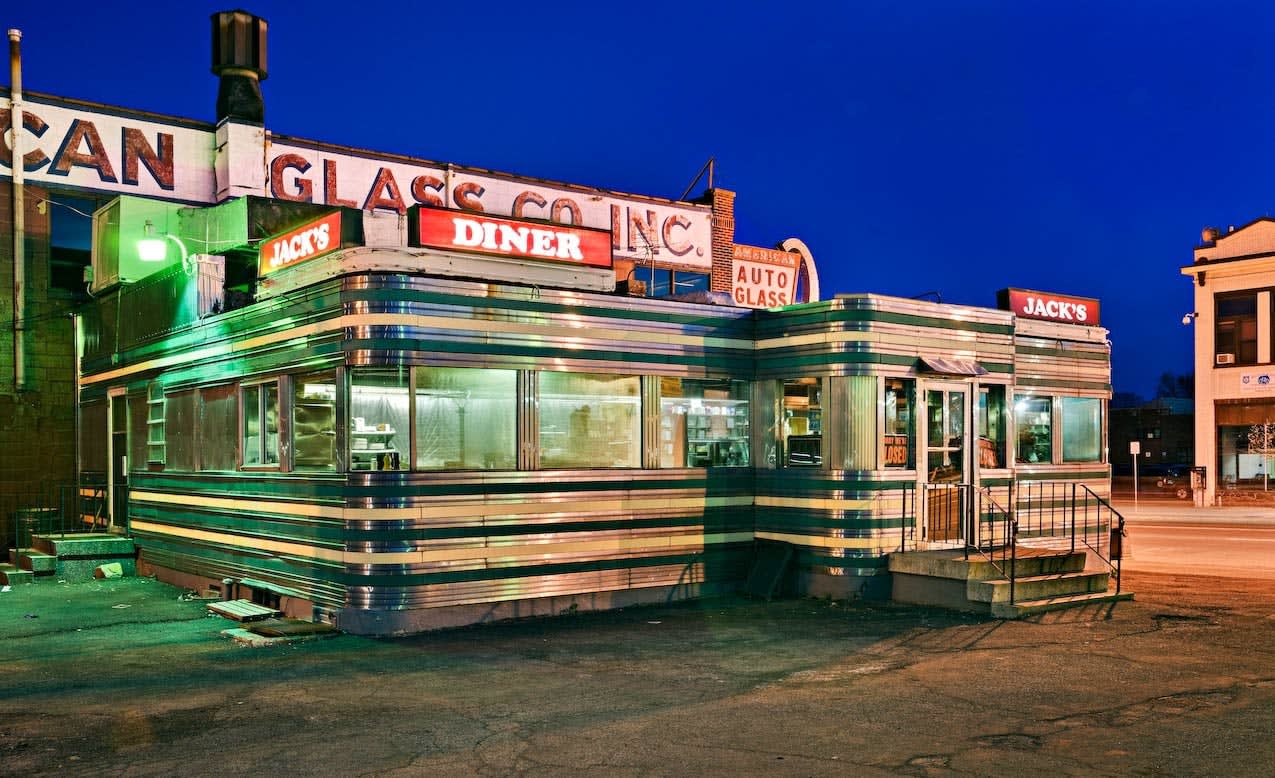 John Woolf, Jack's Diner, Albany, NY, 2009