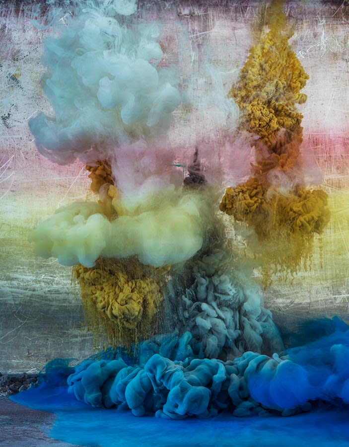 Kim Keever, Abstract 61180, 2022