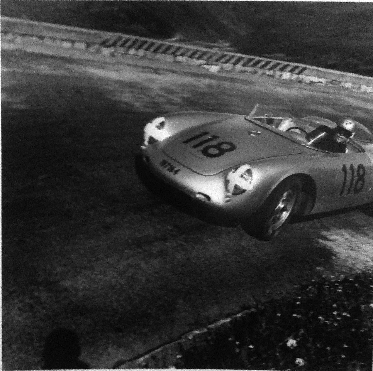 Jesse Alexander, Herbert Linge Porsche RSK, Targa Florio, Sicily, Italy, 1959