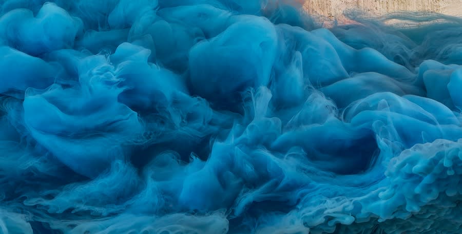 Kim Keever, Abstract 60743, 2022