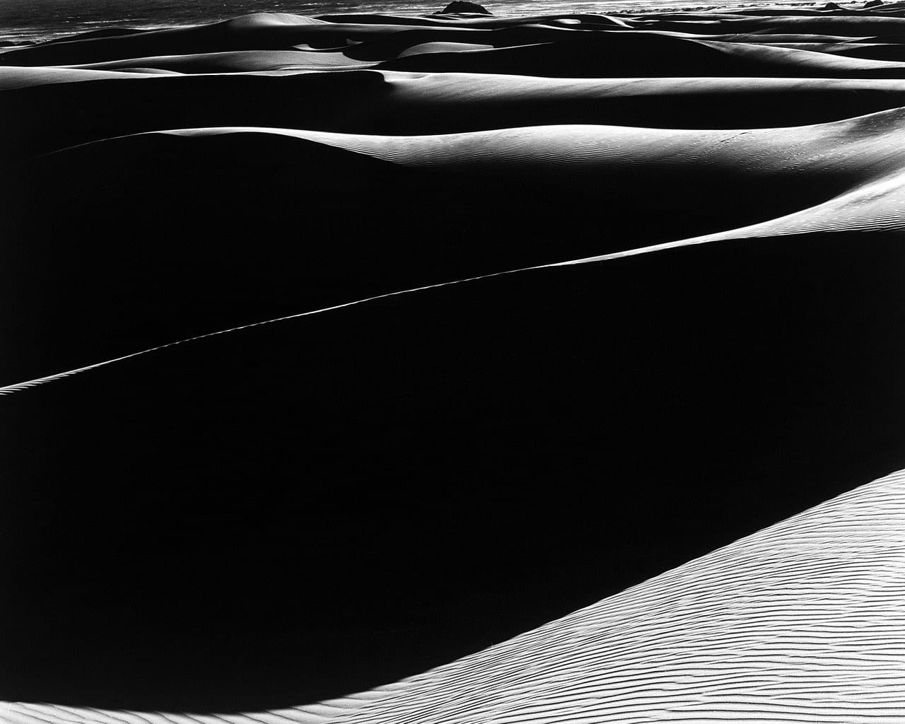 Edward Weston, Dunes, Oceano S-37, 1936