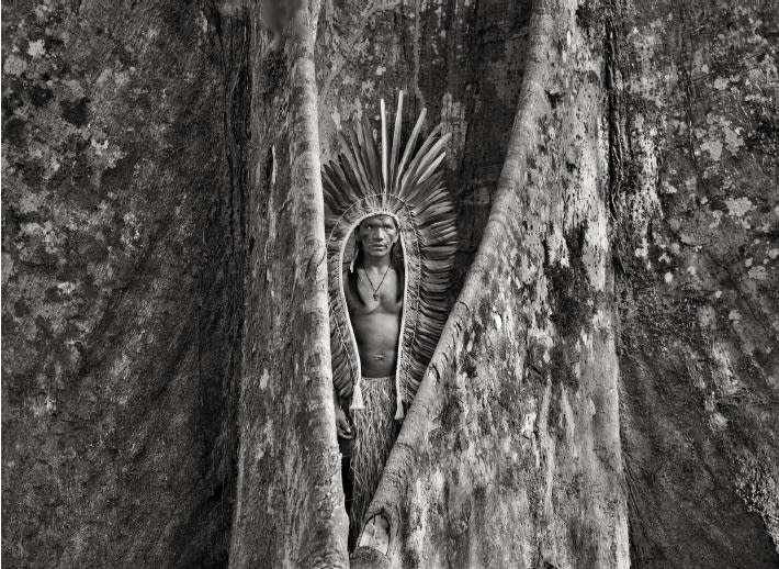 Sebastião Salgado, 251, Keiá Yawanawa, a young Yawanawá shaman, 2016