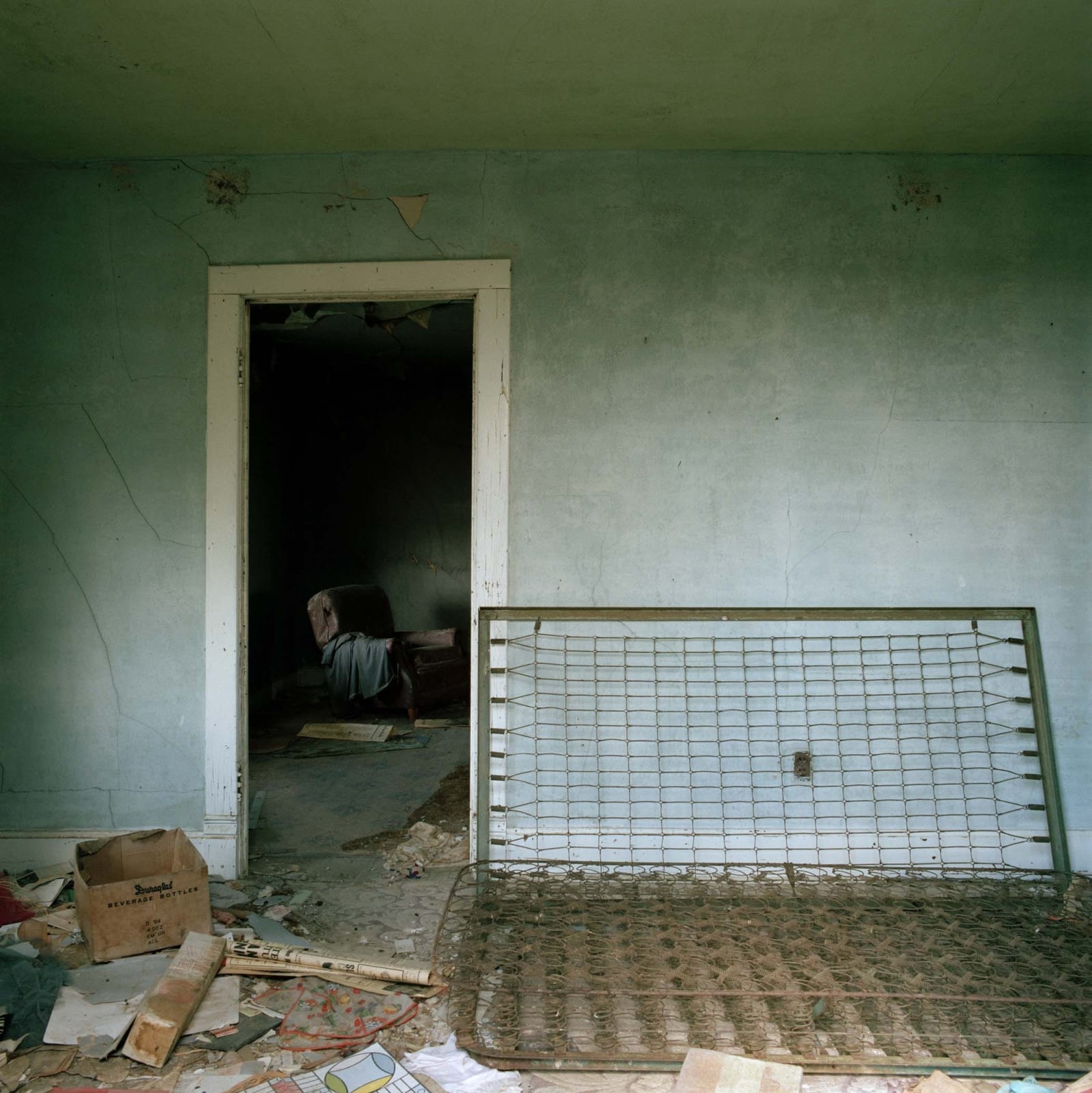 Wendy Burton, Interior Nº 1 (leather chair), Dunkirk, Montana, 2003