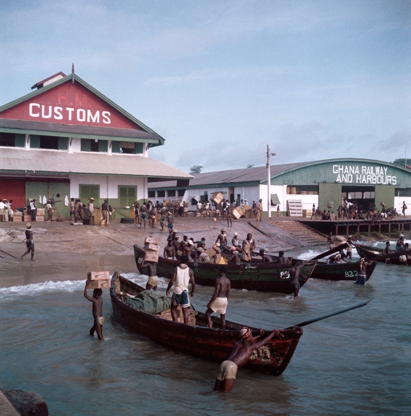 Todd Webb, Ghana Harbour Customs, 1958