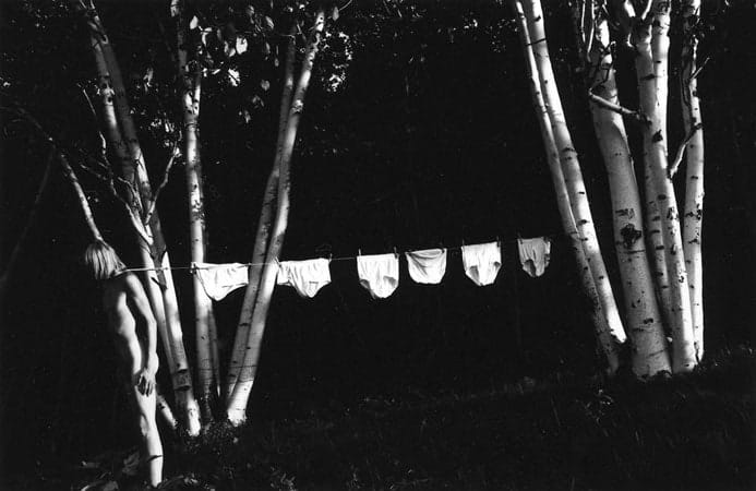 Arno Rafael Minkkinen, Millerton, New York (from the White Underpants Portfolio), 1972