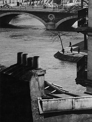Andre Kertesz, The Seine from Lady Mendl's Apartment, Paris, France, 1929