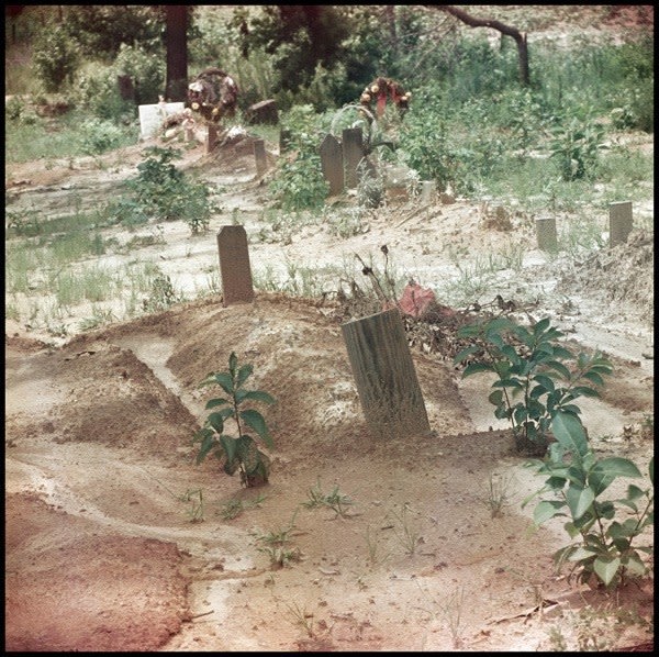 Gordon Parks, Untitled (Grave Site), Shady Grove, Alabama (37.057), 1956