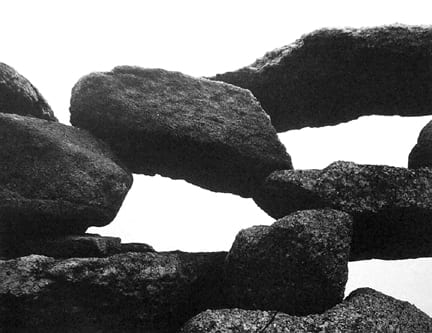 Aaron Siskind, Martha's Vineyard Rocks III, 1954, 1954