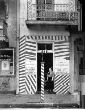 Walker Evans, Sidewalk and Shopfront, New Orleans, 1935/71