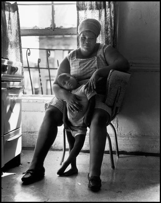 Bruce Davidson, East 100th Street (woman and child), 1966-68