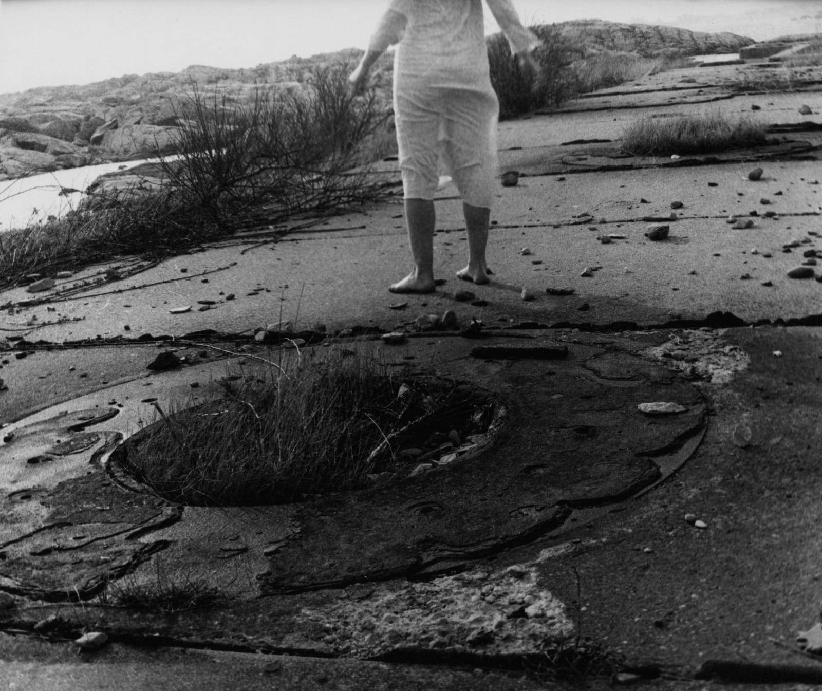 Francesca Woodman, Untitled (Beach Grass), 1977-78