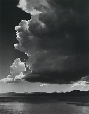Ansel Adams, Thunderstorm, Lake Tahoe, 1936