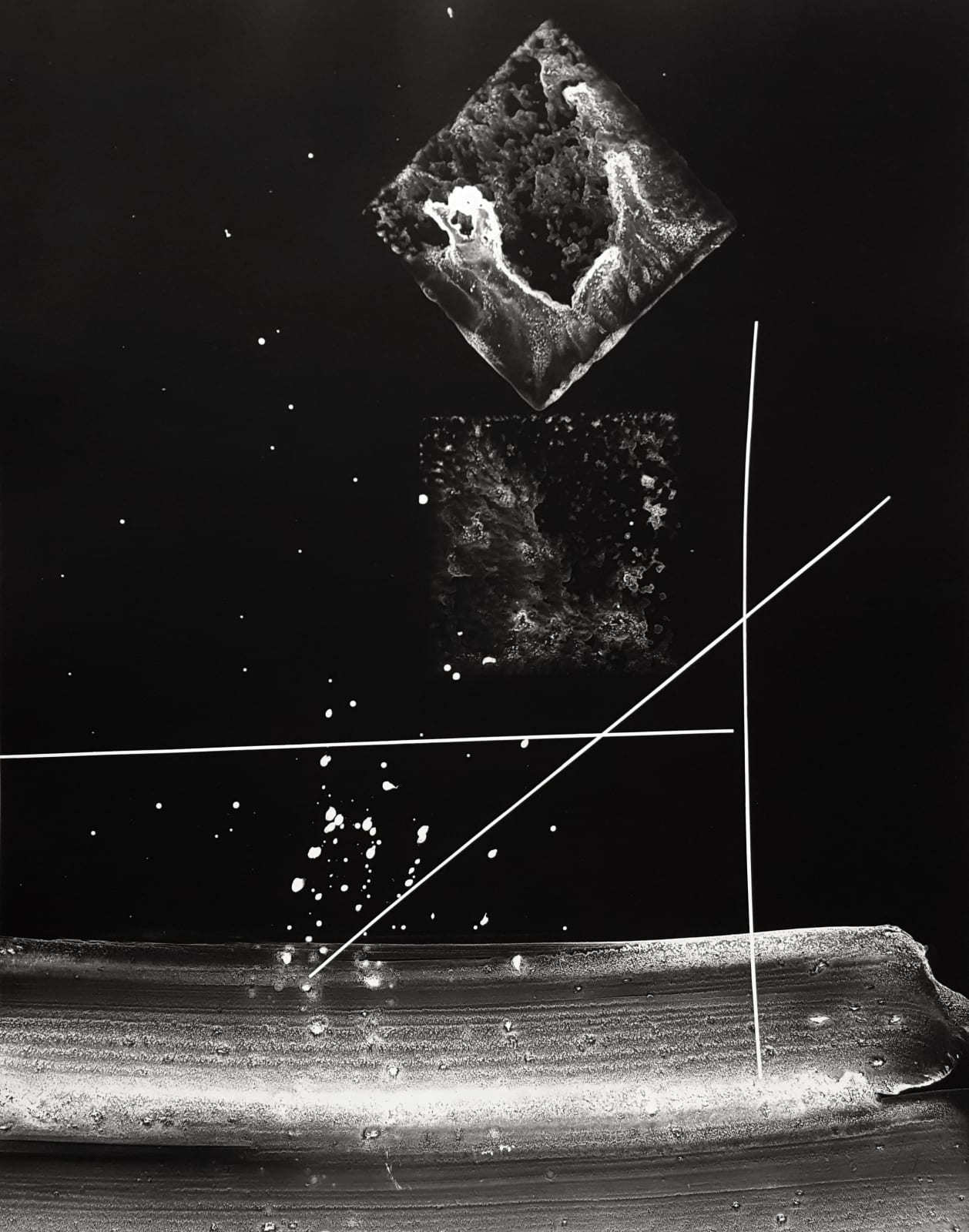 György Kepes, Untitled photogram, c. 1980