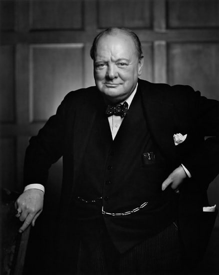 Yousuf Karsh, Winston Churchill (smiling) APP.2018.13, 1941