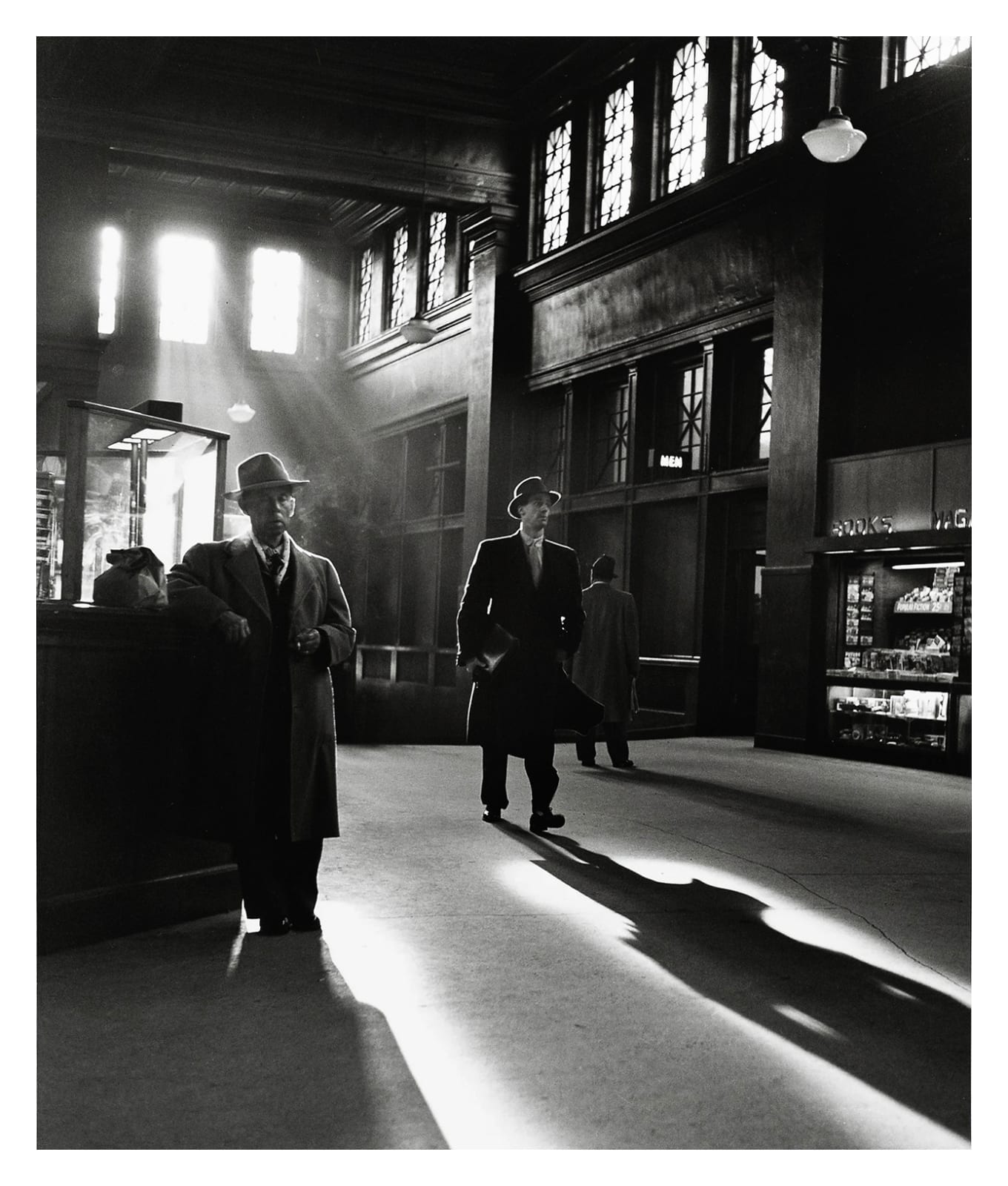 Richard Yee, Train Station, Providence, RI, 1958