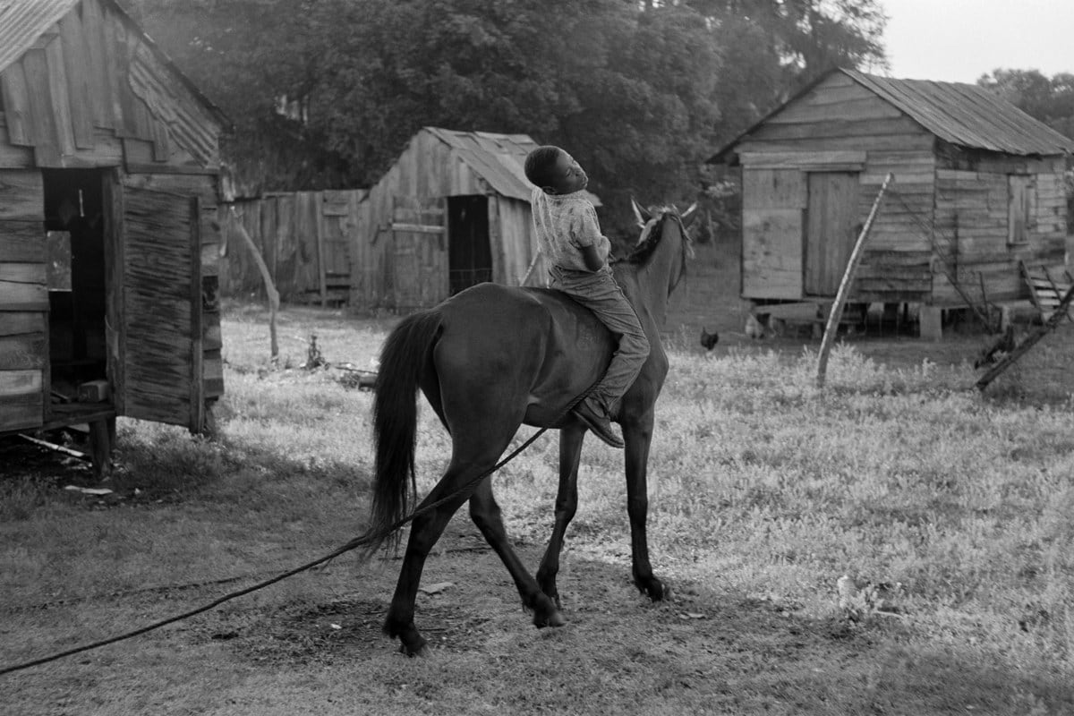 Constantine Manos, Island Boy, Daufuskie Island, South Carolina (boy on horse), 1952