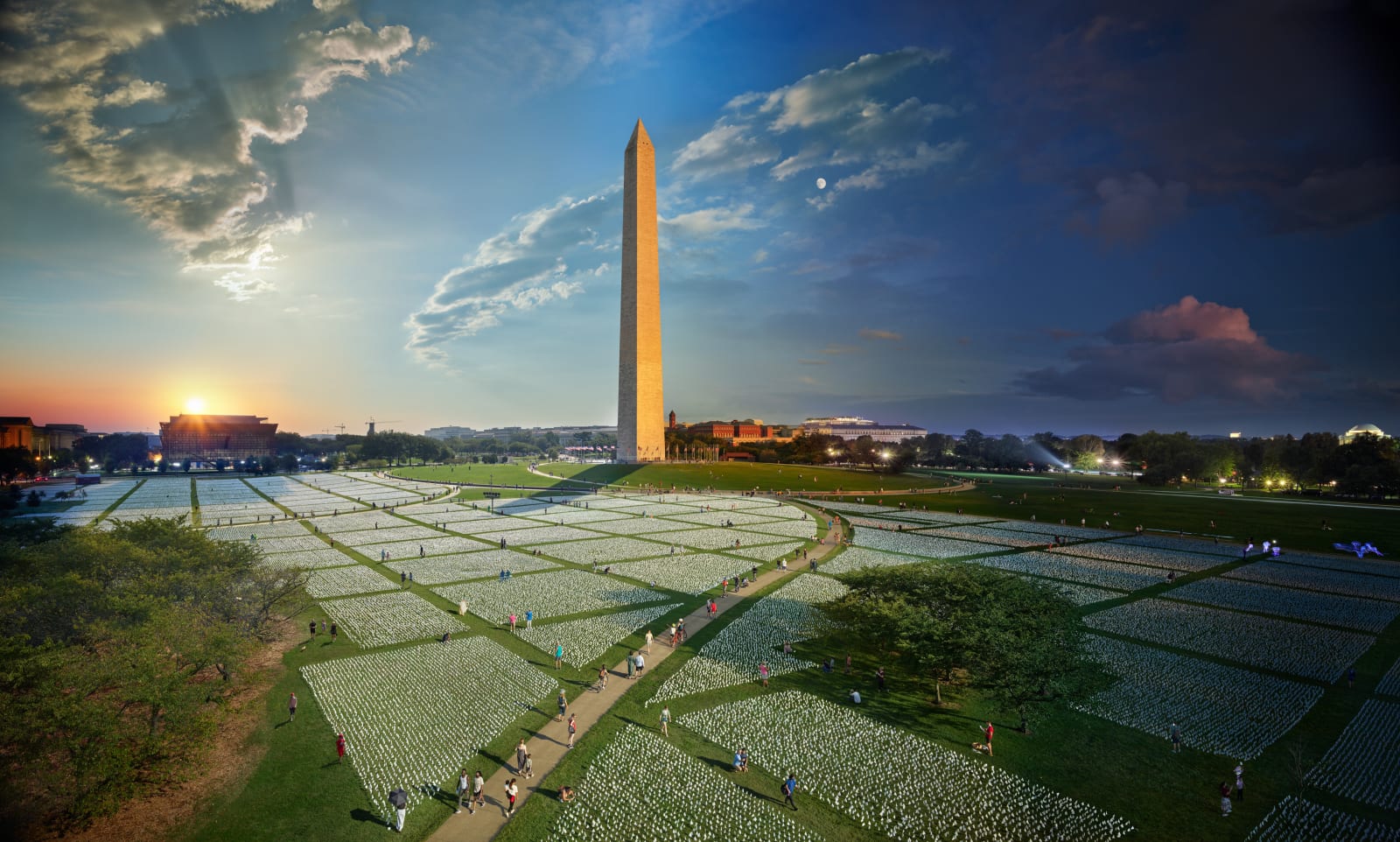 Stephen Wilkes, 'In America: Remember', Washington DC, Day to Night™, 2021