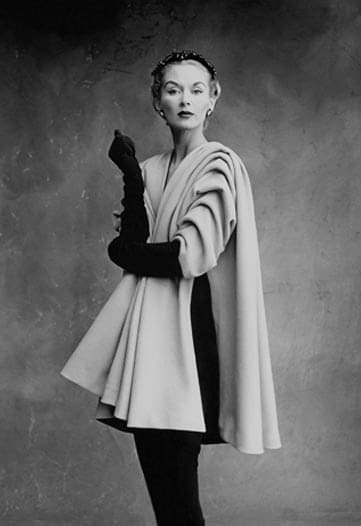 Irving Penn, Balenciaga Mantle Coat (Lisa Fonssagrives-Penn), Paris, France, 1950
