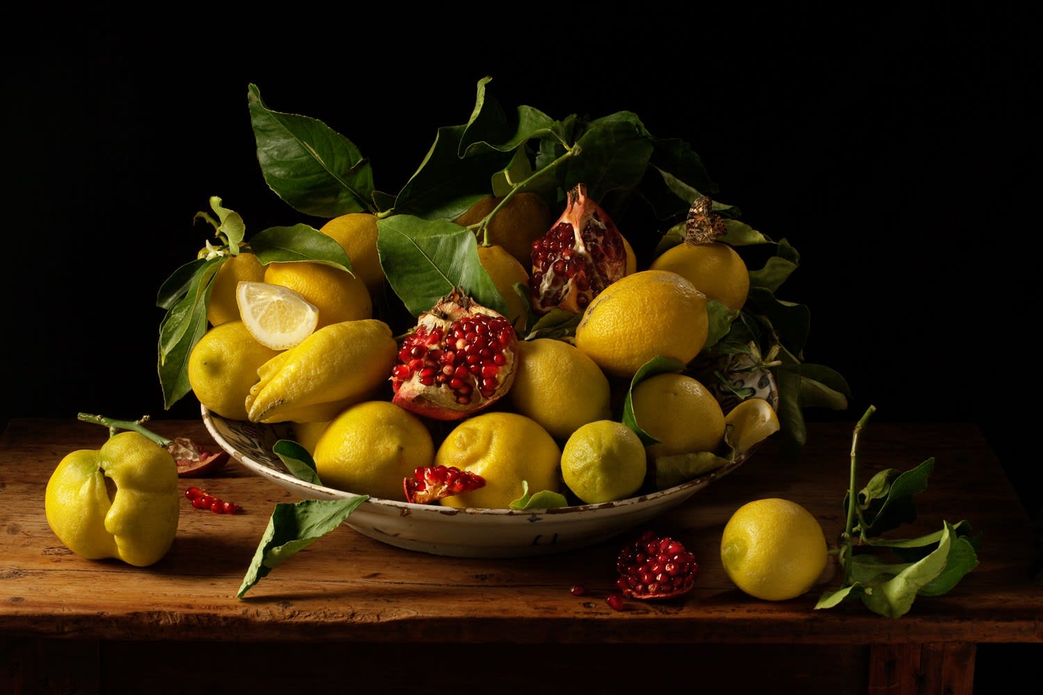 Paulette Tavormina, Lemons and Pomegranates, After J.V.H., 2010