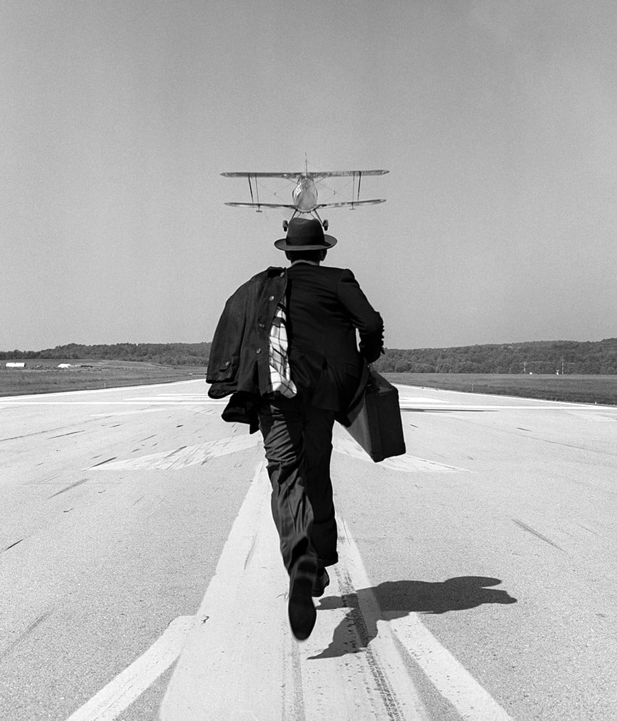 Rodney Smith, A.J. Chasing Airplane, Orange County Airport, NY