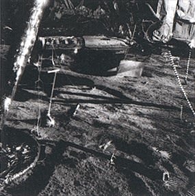 Michael Light, The Descent Engine Bell and Leg of Lunar Module Intrepid (#052), 1999