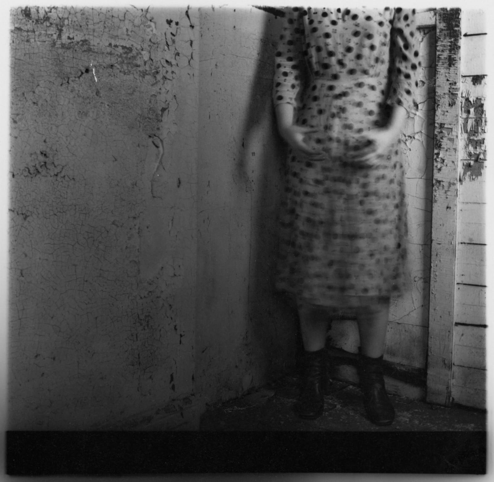 Francesca Woodman, Untitled, Self-portrait from the series, 'Polka Dots,' Providence, Rhode Island, 1976-77
