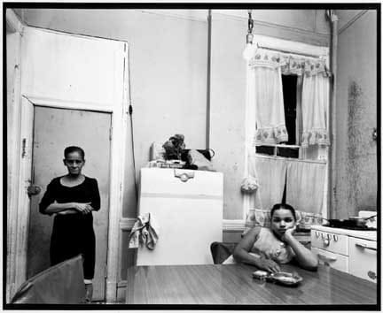 Bruce Davidson, Mother and Daughter in Kitchen, 1966-68