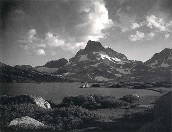 Ansel Adams, Banner Peak - Thousand Island Lake, c.1920's