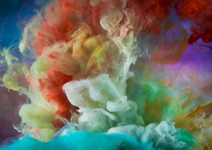 Kim Keever, Abstract 11983, 2014
