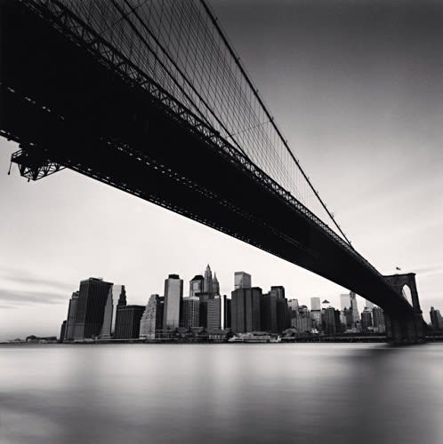 Michael Kenna, Brooklyn Bridge, Study 1, New York, New York, 2006