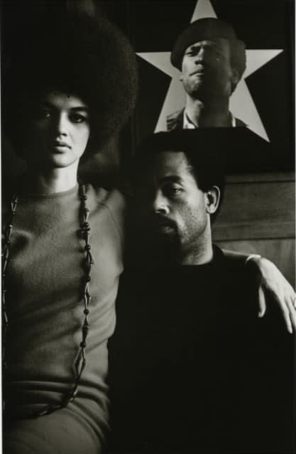 Gordon Parks, Eldridge Cleaver and his Wife, Kathleen, Algiers, Algeria (54.001), 1970