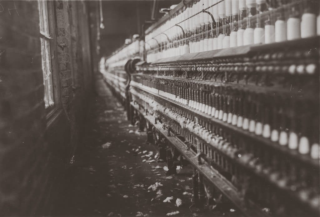 Lewis Wickes Hine, Spinning Frames, Kosciusko, Mississippi, November, 1913