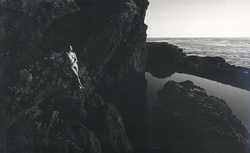 Lucien Clergue, Nude, Point Lobos, CA, 1980