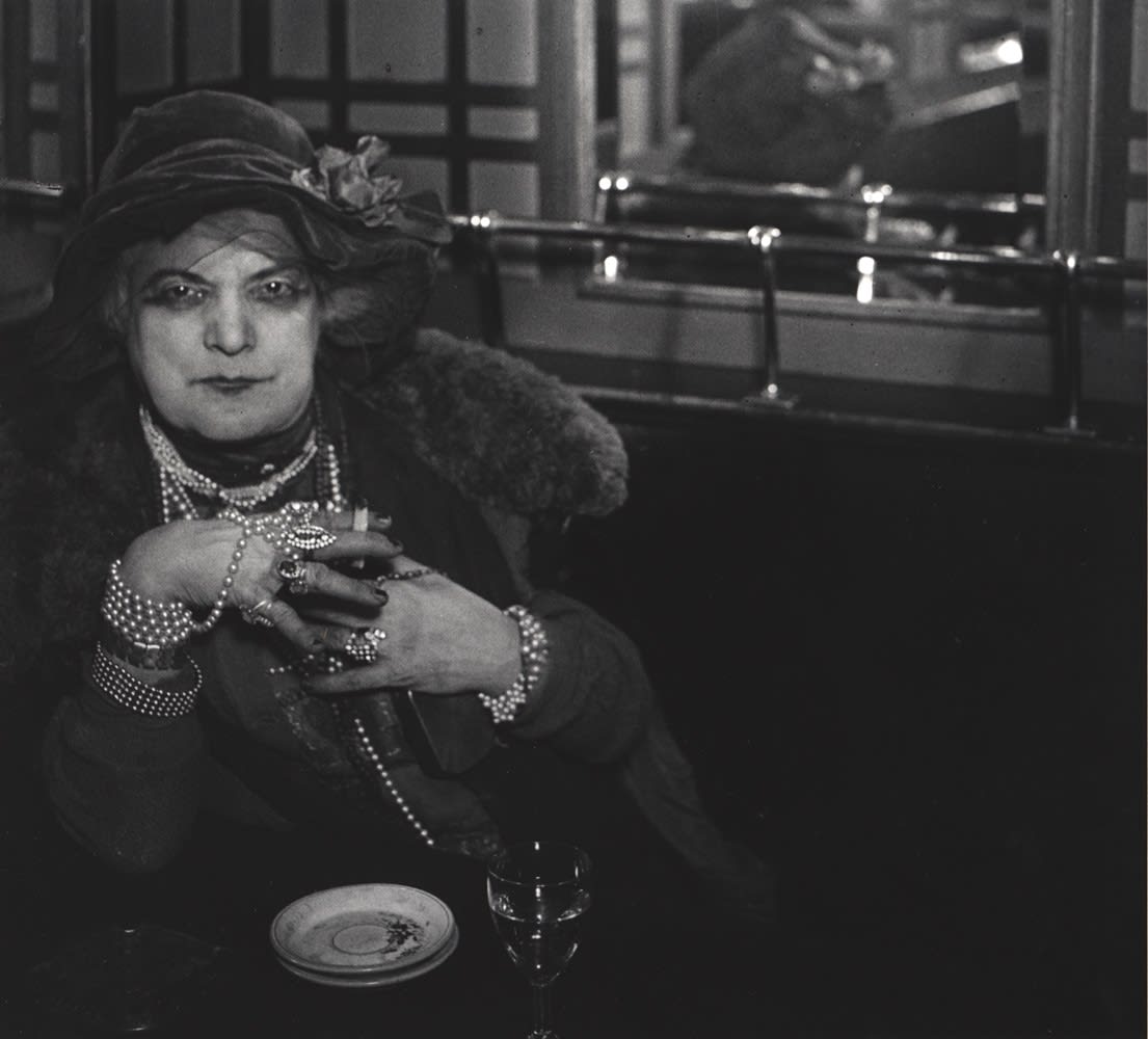 Brassaï, Madame Bijou in the Bar de la Lune, Paris, 1932/1973