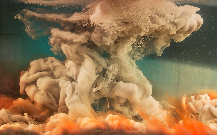 Kim Keever, Abstract 32454, 2017